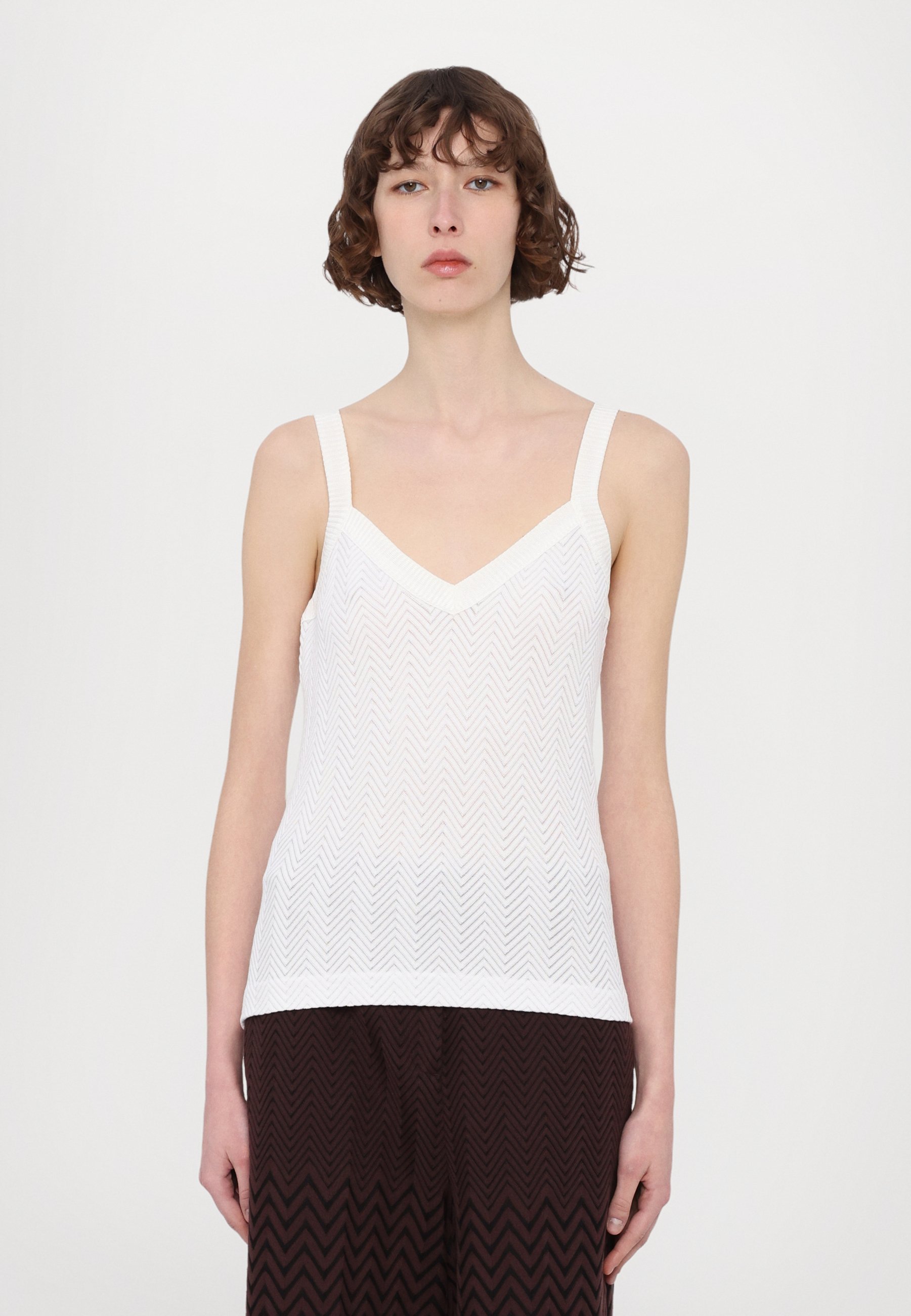 Missoni Tanktop - helder wit