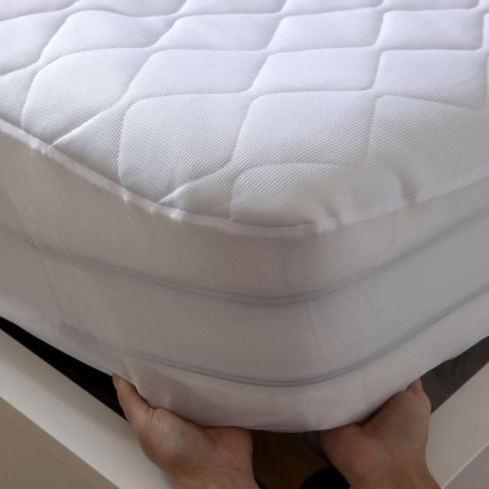 Coprimaterasso riscaldato - Imetec - Singolo Adapto Maxi 195x90 cm - 6 impostazioni di temperatura - Tessuto ipoallergenico - Temperatura costante