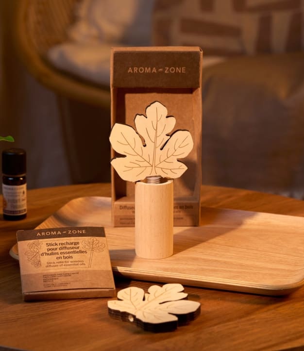 Houten capillaire diffuser voor etherische oliën