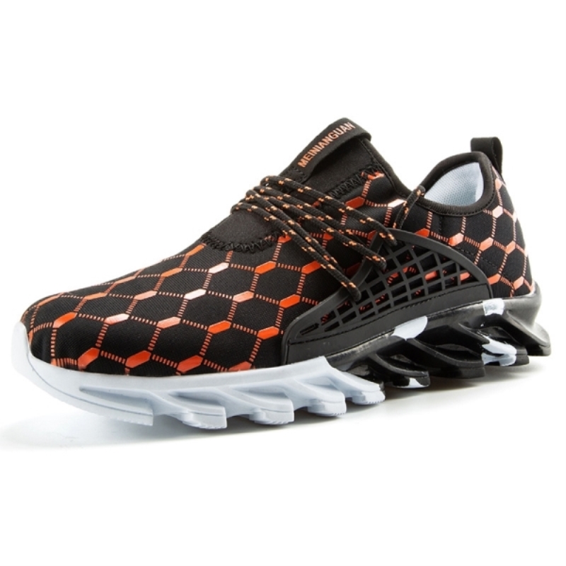 Hommes Blade Sneakers chaussures décontractées légères chaussures en maille chaussures d’extérieur respirantes chaussures de Tennis confortables