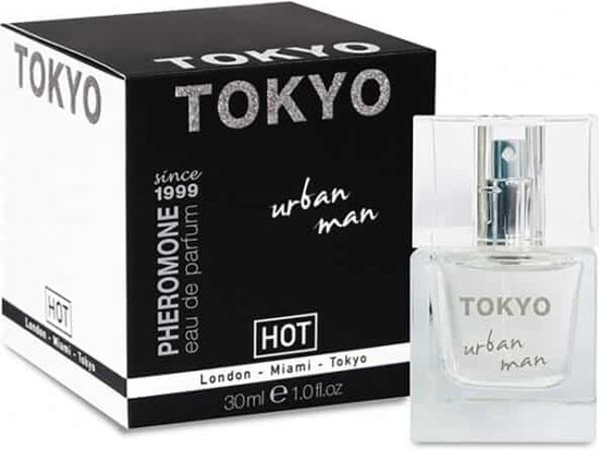 Vroči parfum s feromoni za urbanega moškega iz Tokia
