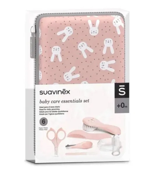 SUAVINEX Maniküre-Set für Mädchen, Babypflege-Set