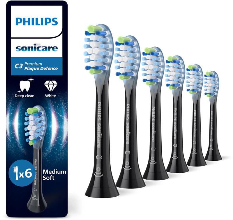 Philips Sonicare Premium Plaque Defense HX9046/88 Ersatz-Zahnbürstenköpfe