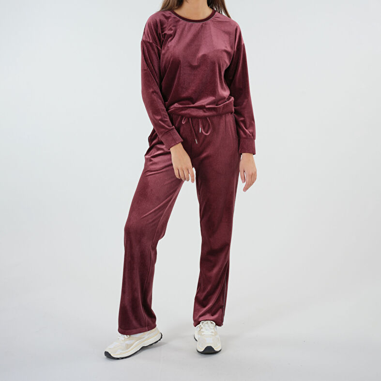  Sweat Femme Bordeaux