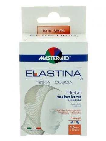 MASTER AID Elastine Hypoallergeen elastisch buisvormig gaas voor hoofd en dijen 1 stuk 1,5 m