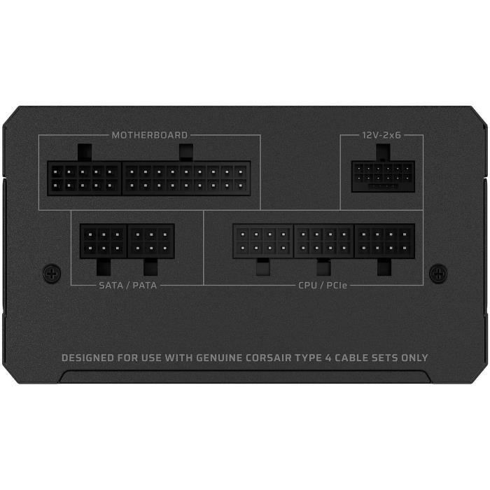 PC-voeding - CORSAIR - CP-9020296-EU - RMe-serie RM850e ATX volledig modulaire Cybenetics Gold-voeding
