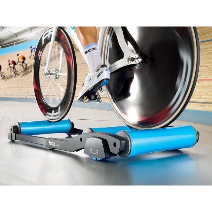 Home trainer pour vélo - Tacx Galaxia - GARMIN - Adulte - Bleu - Vélo loisir - Poids jusqu'à 10 kg