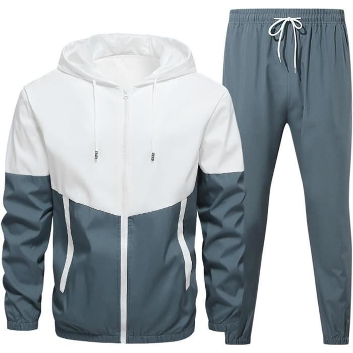 Jogging Set - Noname - Men's Tracksuit - Blue - Breathable - Long Sleeves