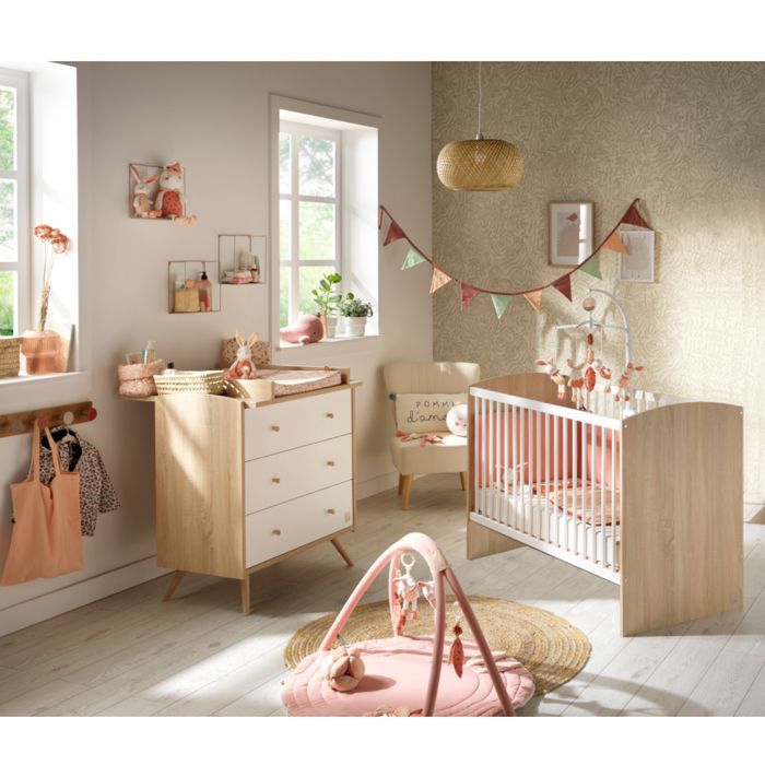 Set completo per cameretta neonato, culla e fasciatoio - ACCESSO