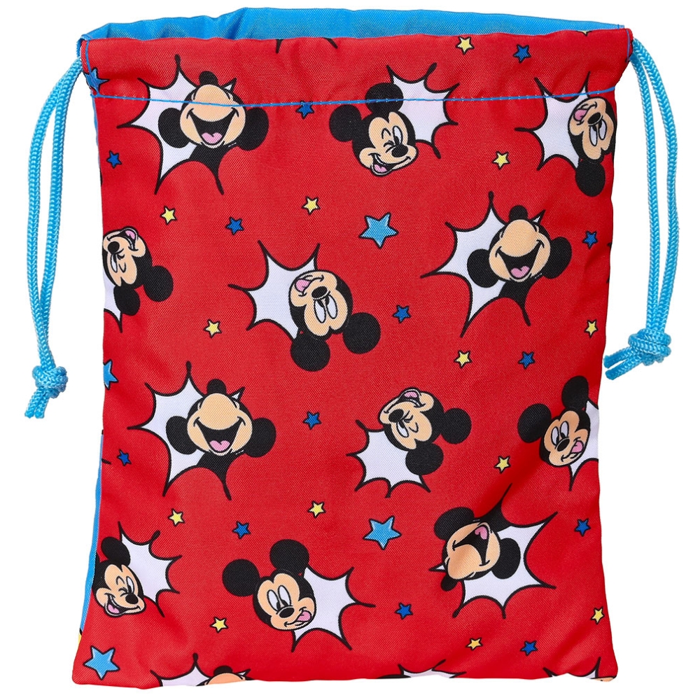  Saquito Merienda Mickey 20x25