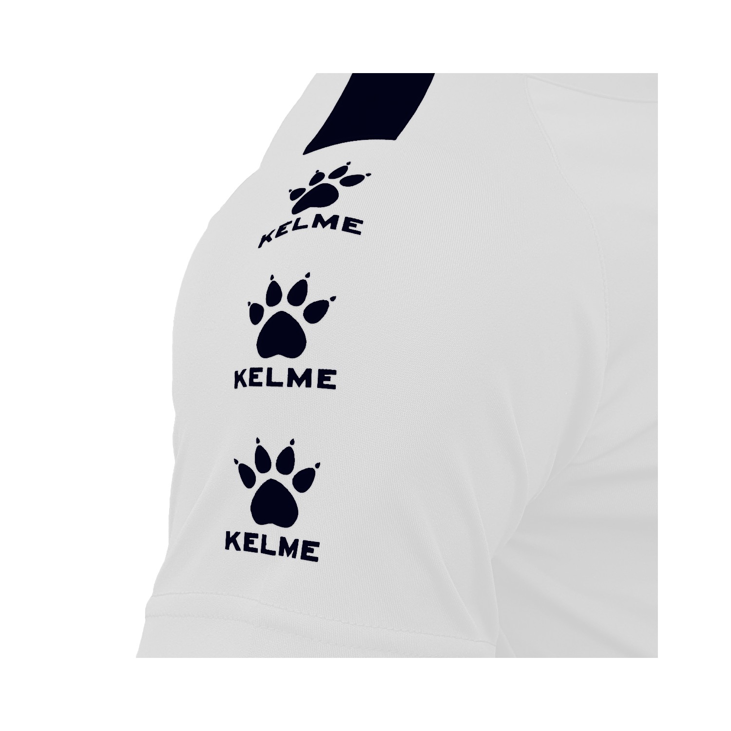  Kelme T-shirt met korte mouwen, wit, met lynxprint