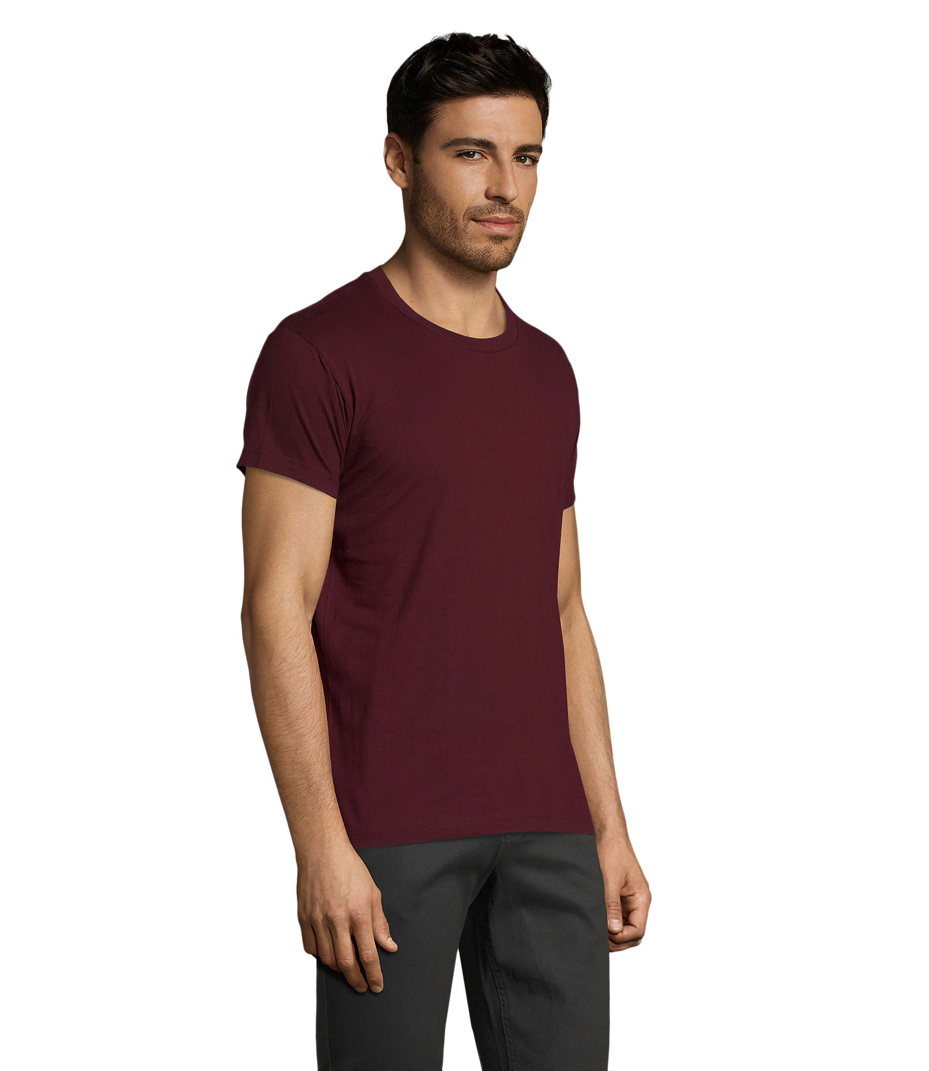 Camiseta Sols Imperial Fit com gola redonda
