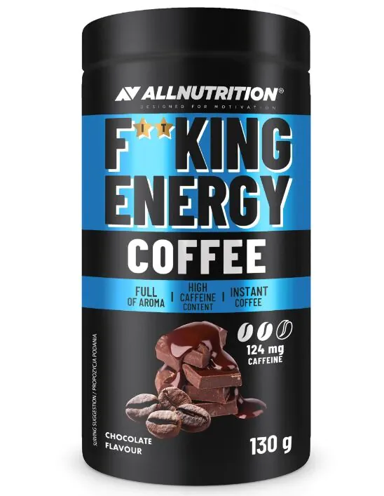 Allnutrition Fitking Evergy Coffee Chocolate - kawa rozpuszczalna 130 g