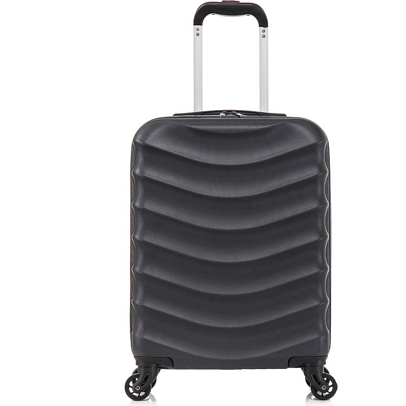 iGo koffert 54 cm svart, bølgeformet