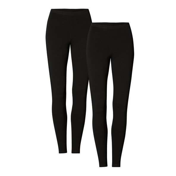 Leggings, compridas, conjunto de 2 peças, pretas