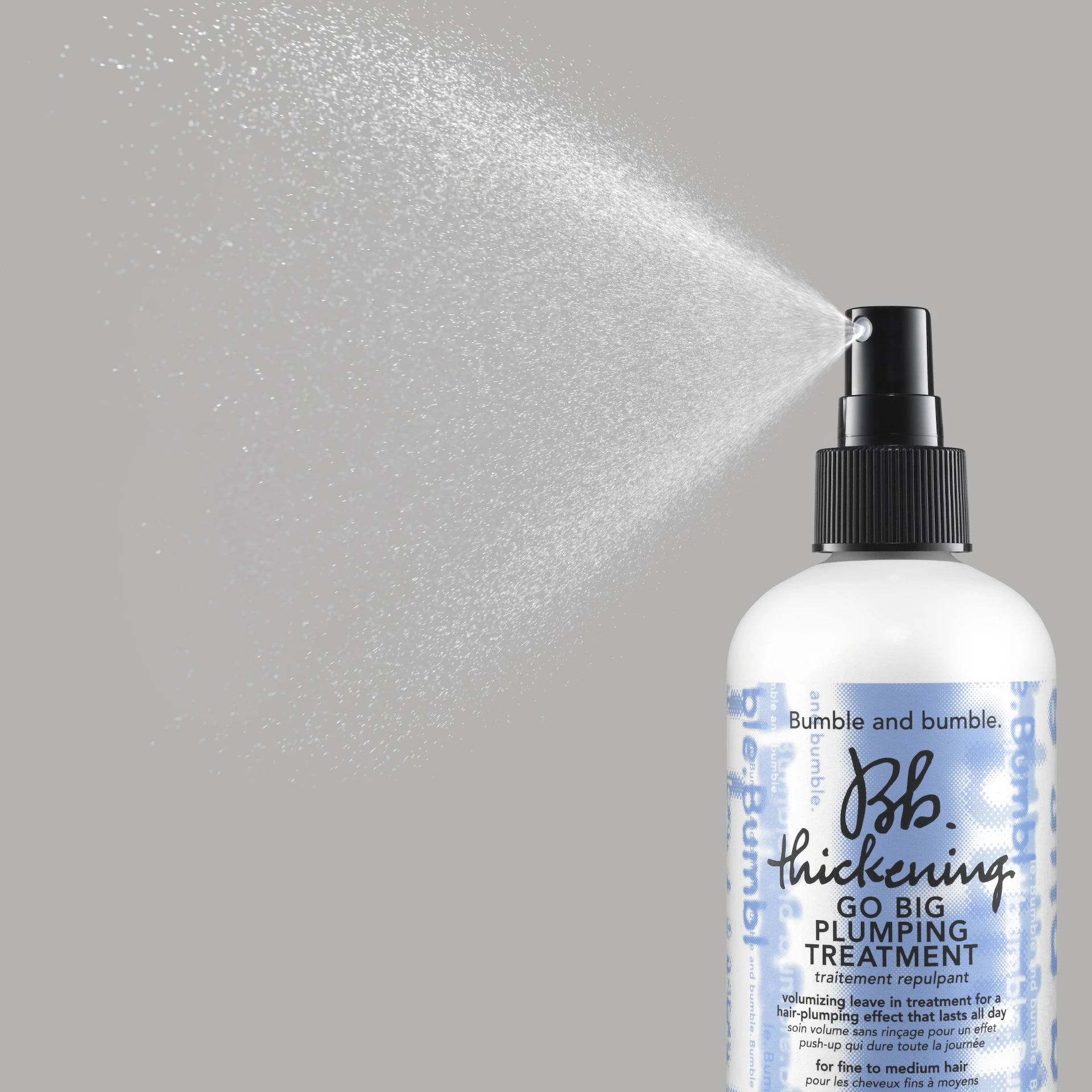 Tratament pentru îngroșare și umplere a părului, spray de îngrijire pentru păr Thickening Go Big 250 ml - Bumble and bumble