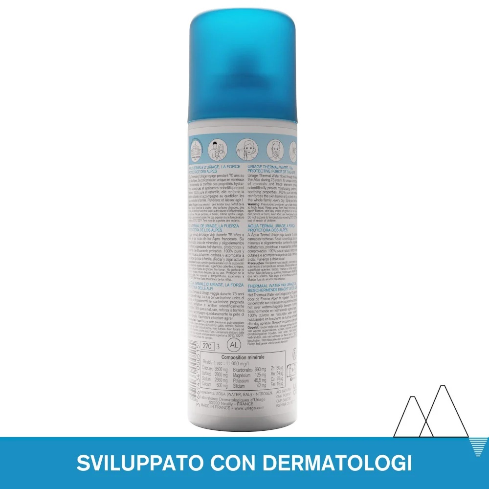 URIAGE Uriage Eau Thermale thermaalwaterspray 150 ml hydraterend, verzachtend en beschermend