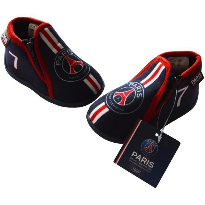 Sapatinhos de bebê - PARIS SAINT-GERMAIN - Mbappé - Azul - Poliéster - Produto oficial