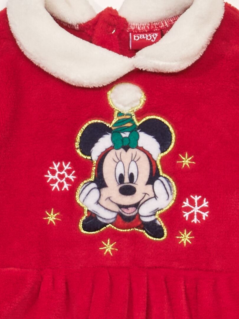 Macacão da Minnie Mouse - VERMELHO