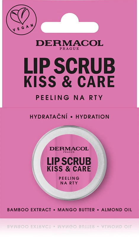 Dermacol Kiss & Care lūpu pīlings no bambusa