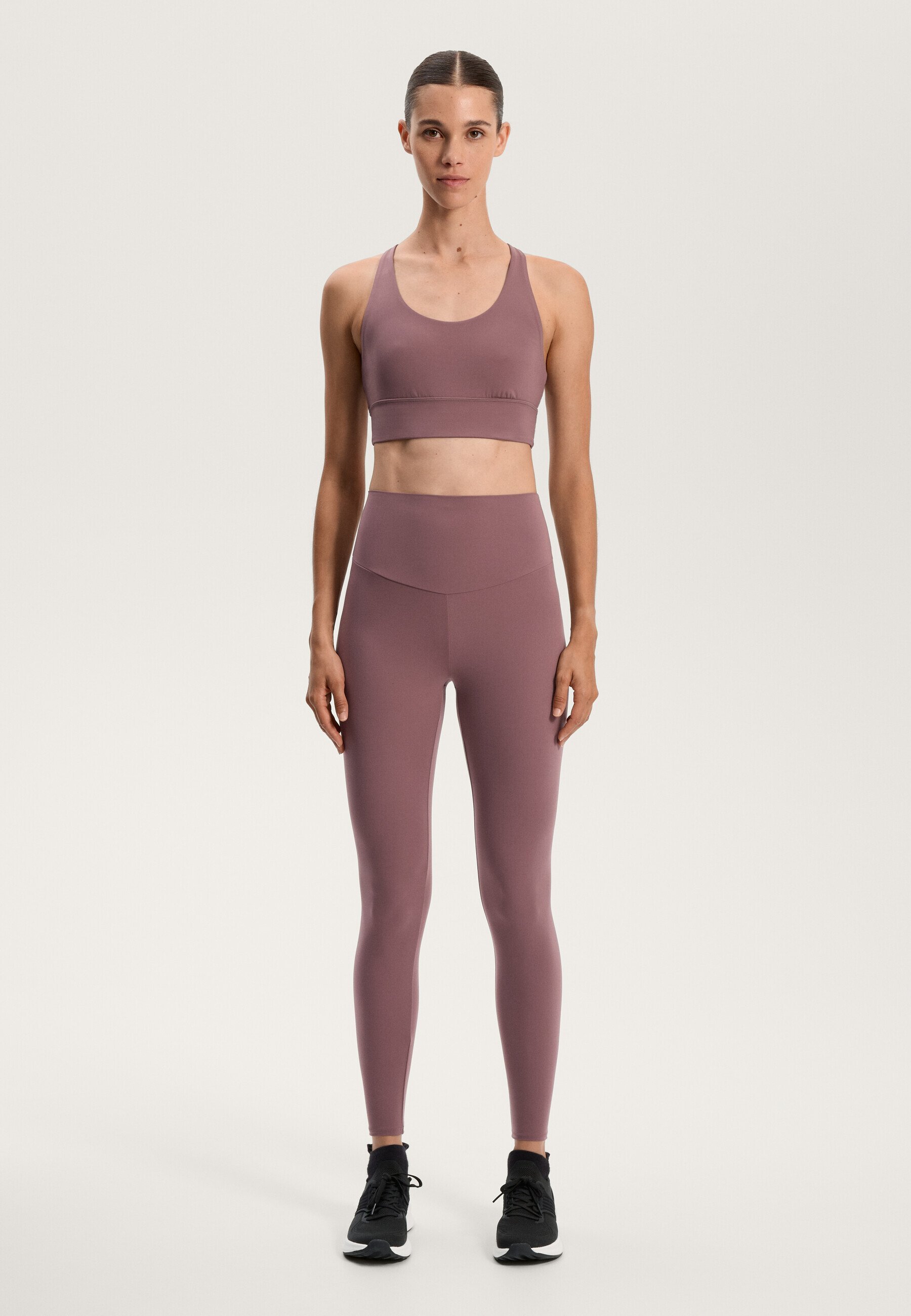 OYSHO STRAPPY BACK - 32977901 - Biustonosz sportowy z lekkim wsparciem - melanżowy