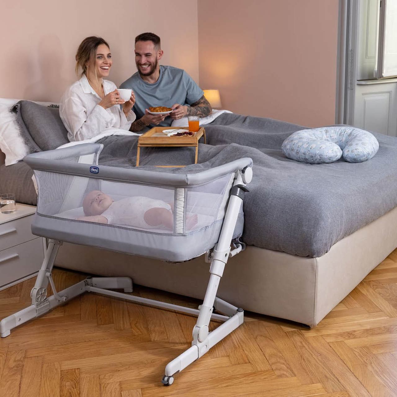 Chicco Next2Me Αναδιπλούμενη Κούνια Κοινόχρηστης Χρήσης