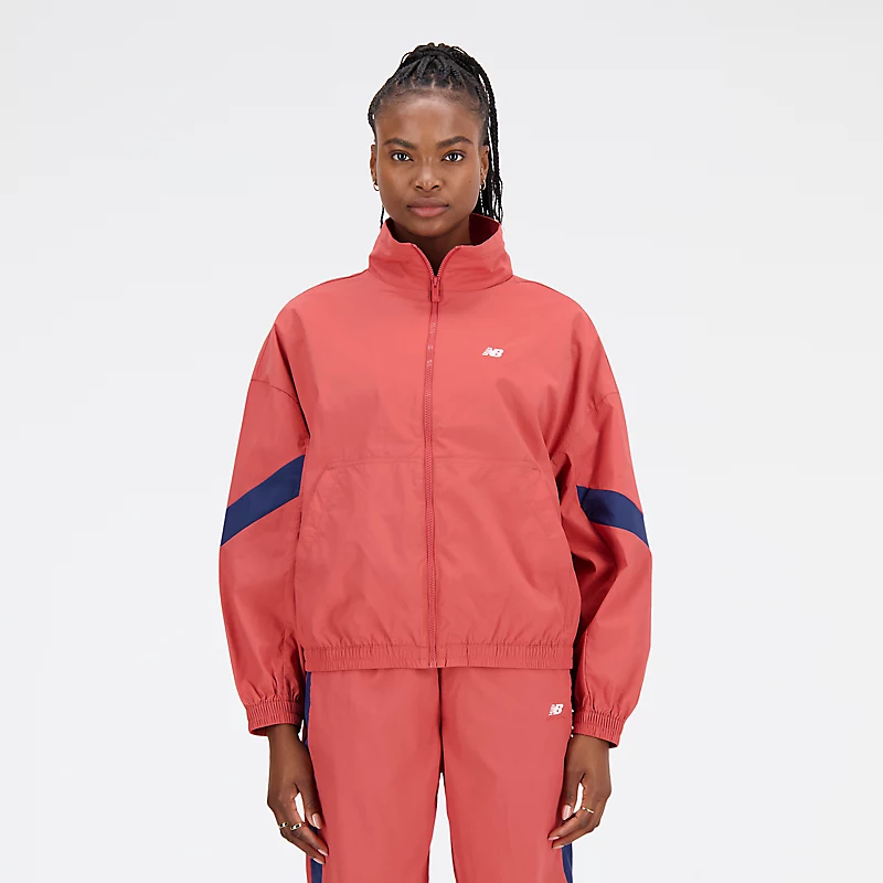 Damska kurtka lekkoatletyczna Remastered Woven - ASTRO DUST