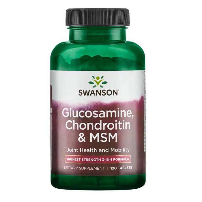 Swanson glikozamīns, hondroitīns un MSM