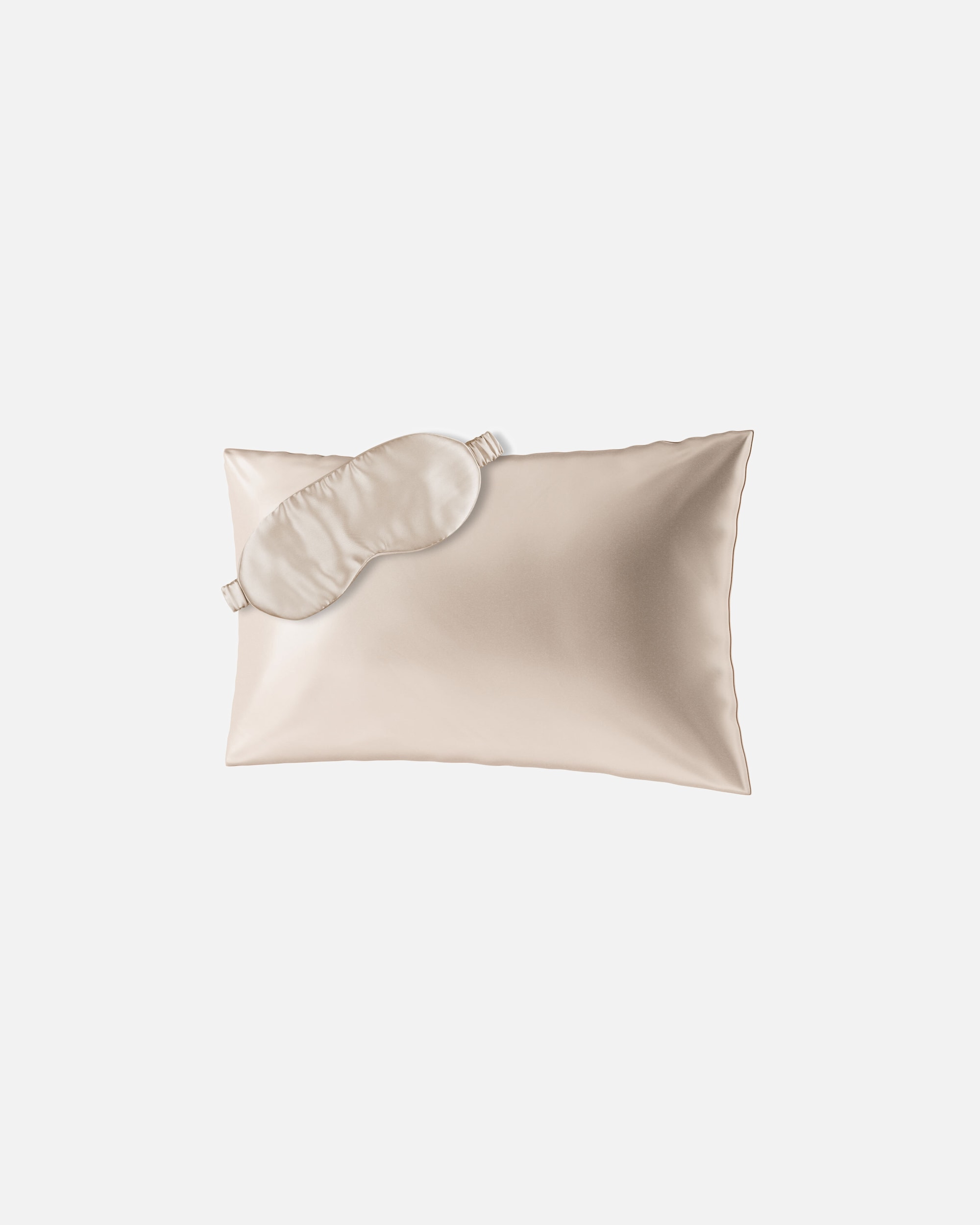 Ensemble de nuit Ailoria Beauty (40 x 60 cm) : taie d'oreiller en soie et masque de sommeil – 1 pièce