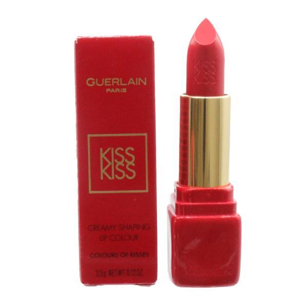Guerlain KissKiss Creamy Shaping Red Lipstick 325 Rouge Kiss
