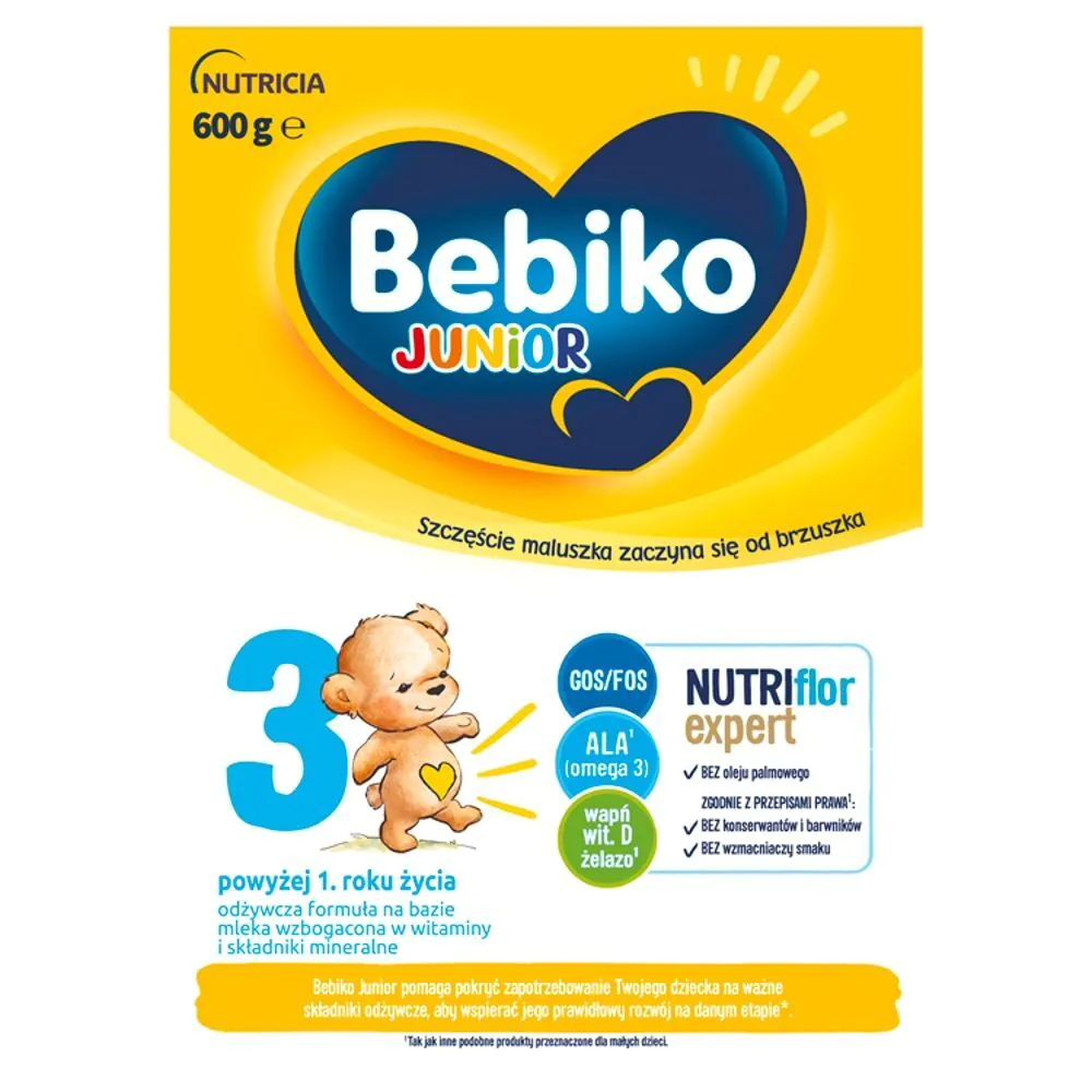 Bebiko Junior 3 mleko modyfikowane