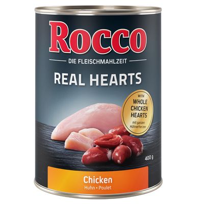 Paquete económico Rocco Real Hearts 24 x 400 g