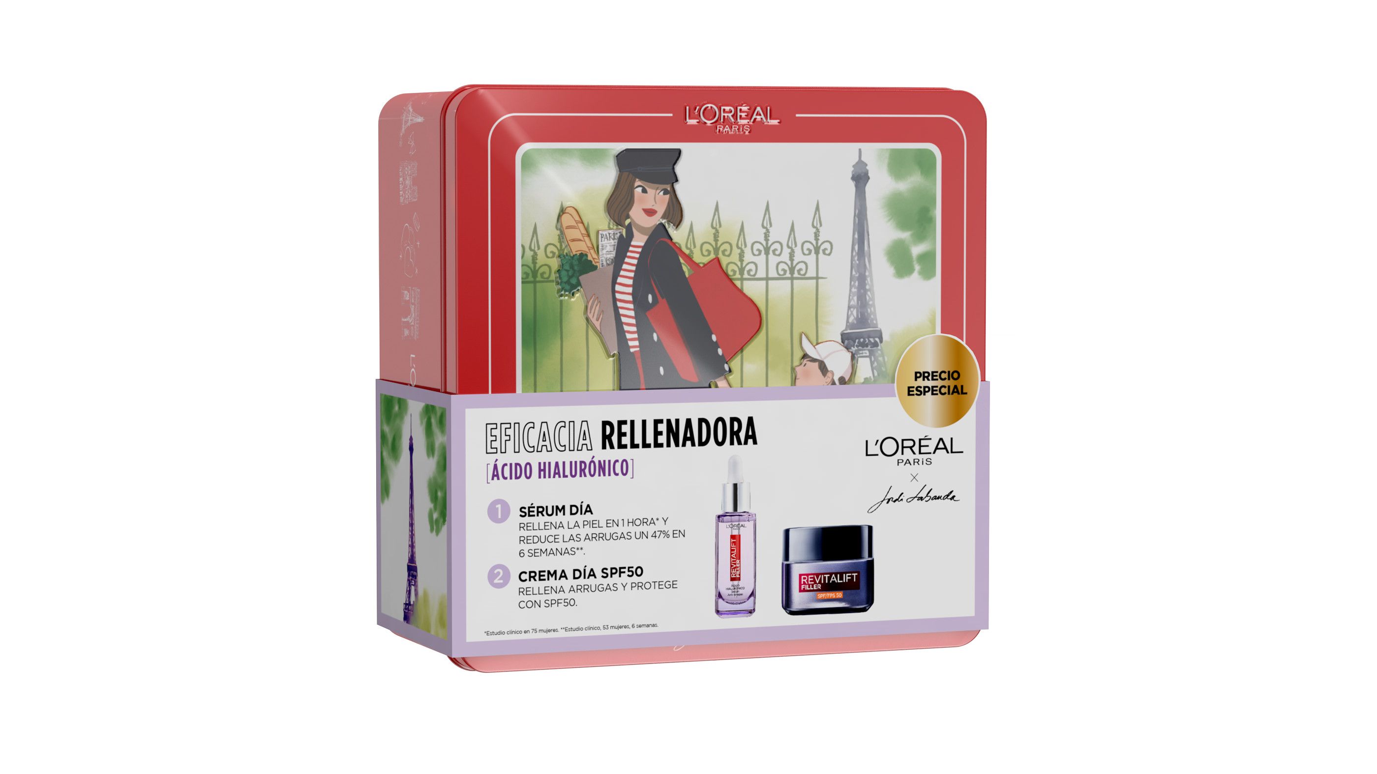 Revitalift Filler Serum Dnevna krema SPF50 Poklon set Kozmetički poklon setovi