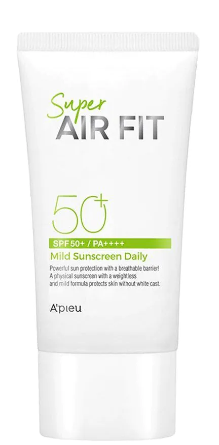 A'Pieu Super Air Fit Mild Sunscreen Daily SPF50+ PA++++