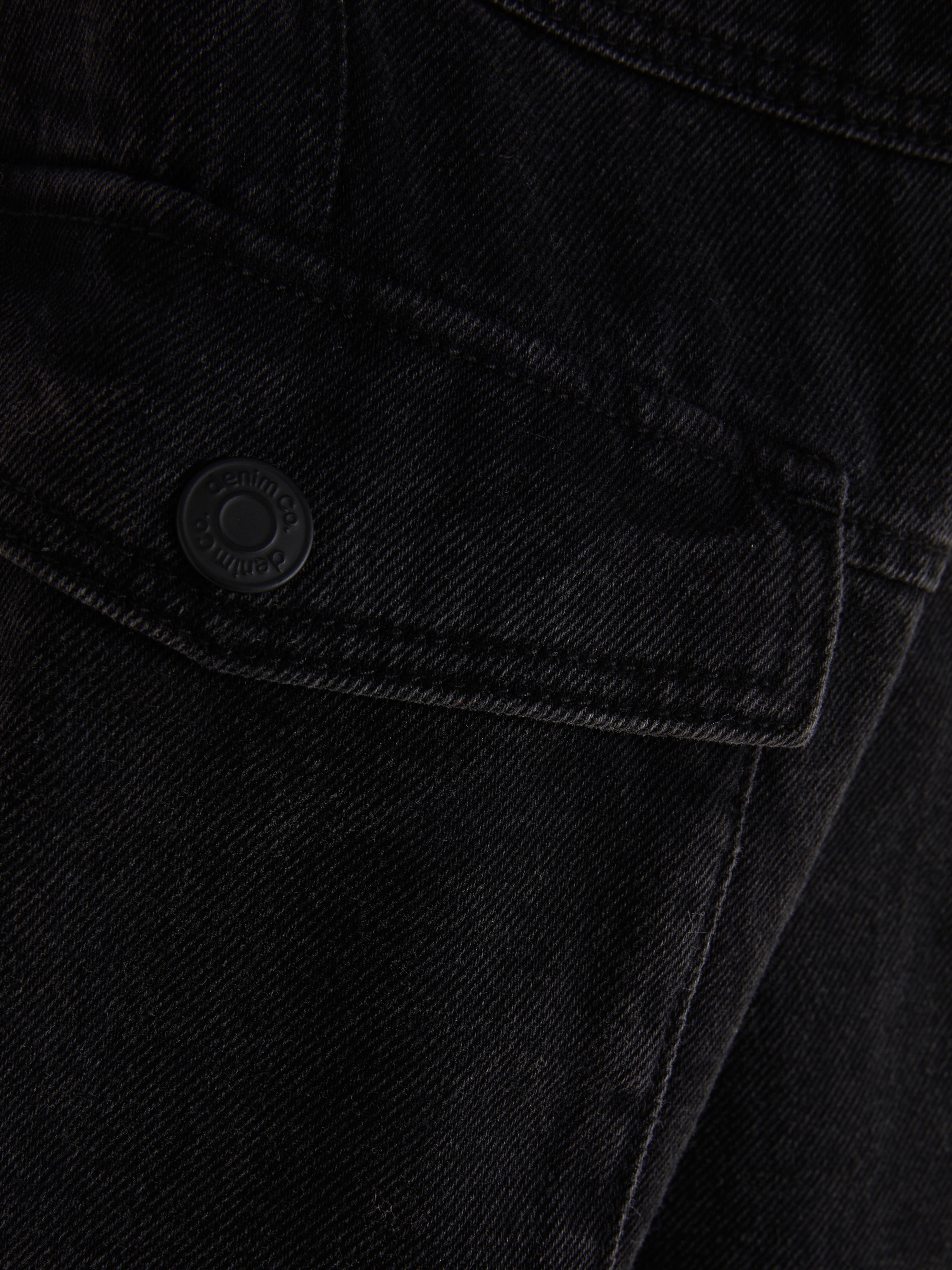 Cargo-Jeans Jeans mit Kordelzug, Cargotaschen und Bündchen am Knöchel