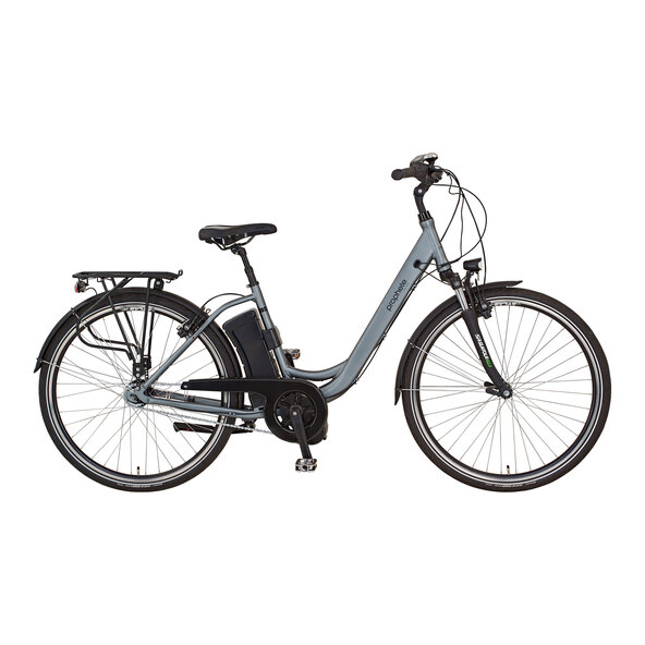 Bicicleta elétrica Alu City de 28 polegadas