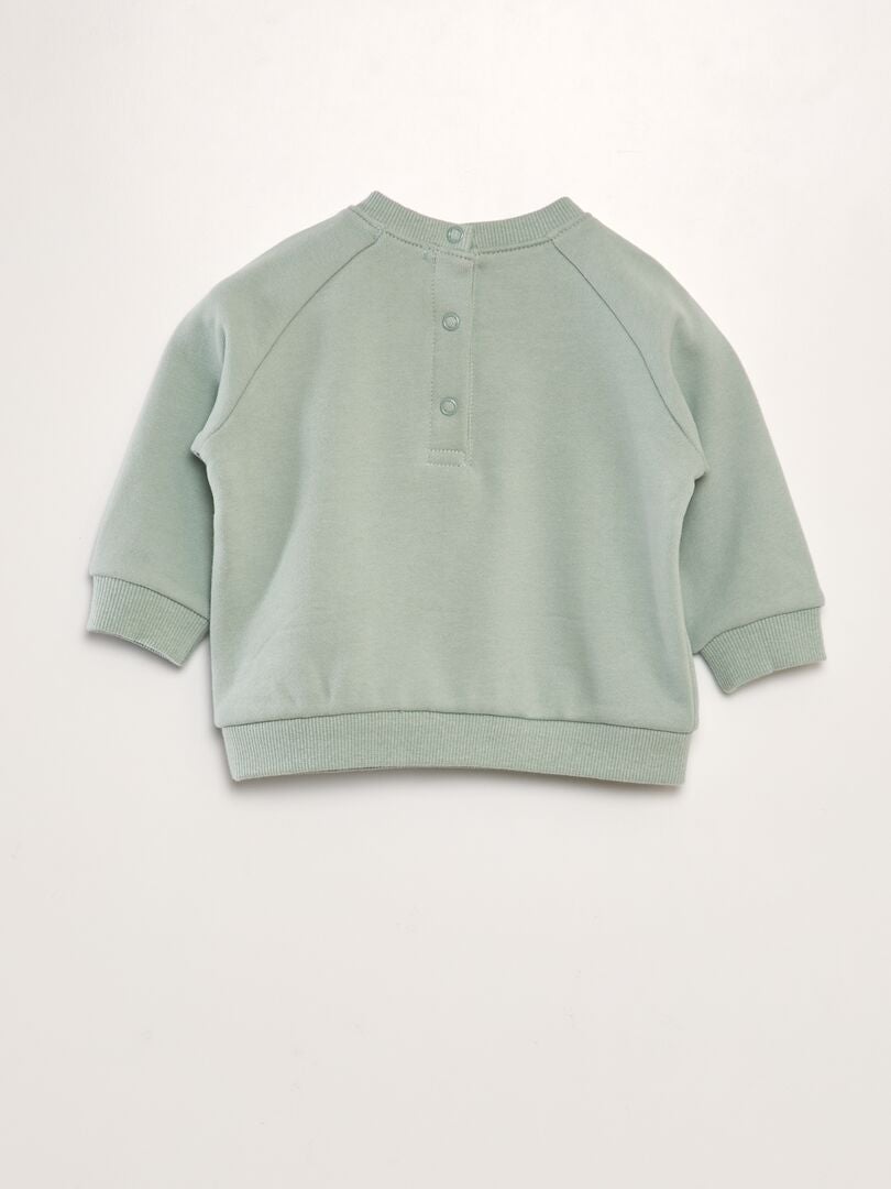 Sudadera de algodón colorida - AZUL