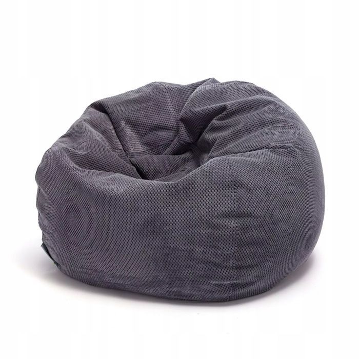 Sillón tipo puf Ecopuf - Sillón, sofá, cojín de suelo, puf para interior/exterior - Grafito