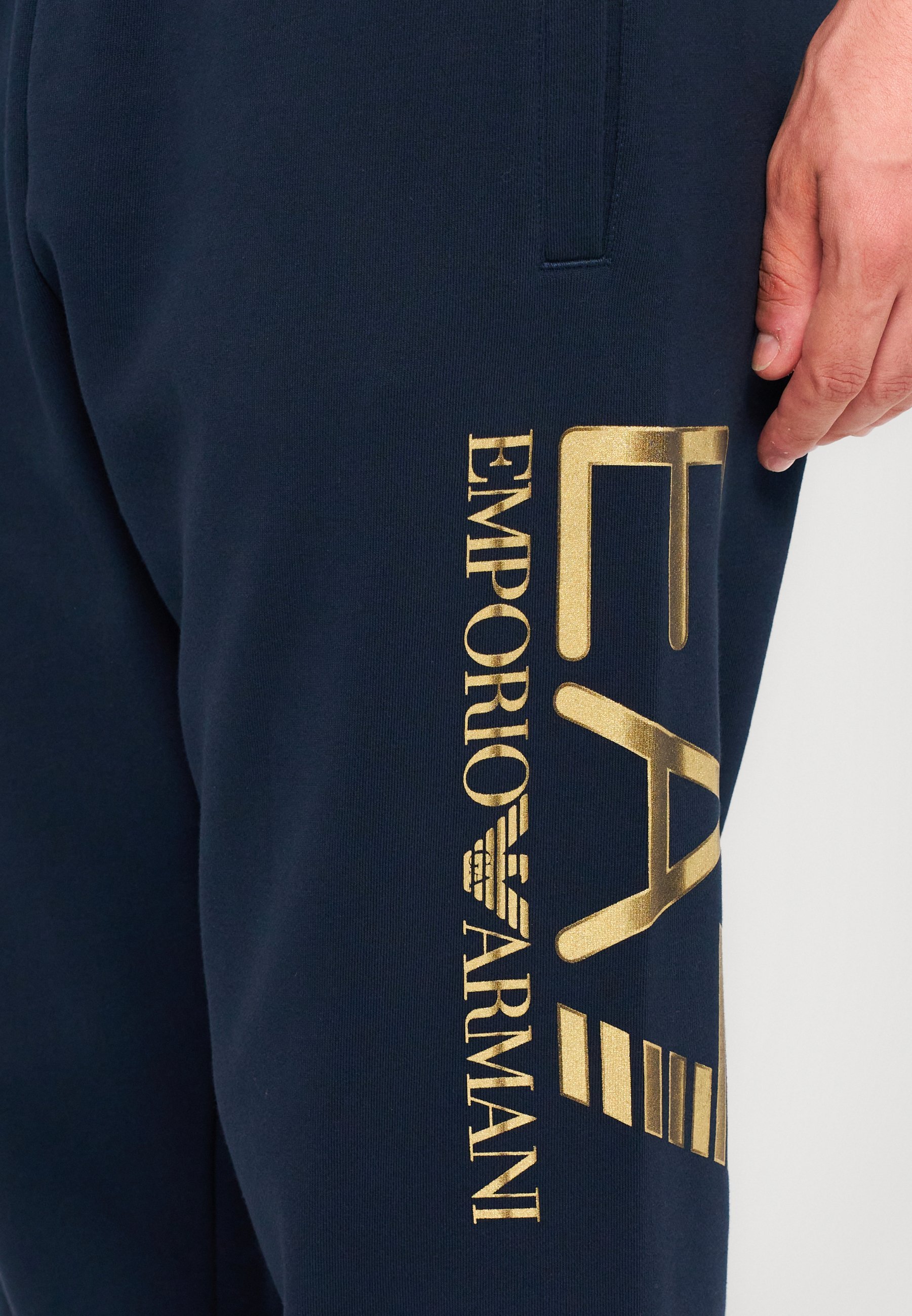 EA7 Emporio Armani TRAIN LOGOSERIES - Trainingsbroek - blauw