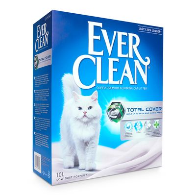 Lettiera agglomerante per gatti Ever Clean® Total Cover - Senza profumo