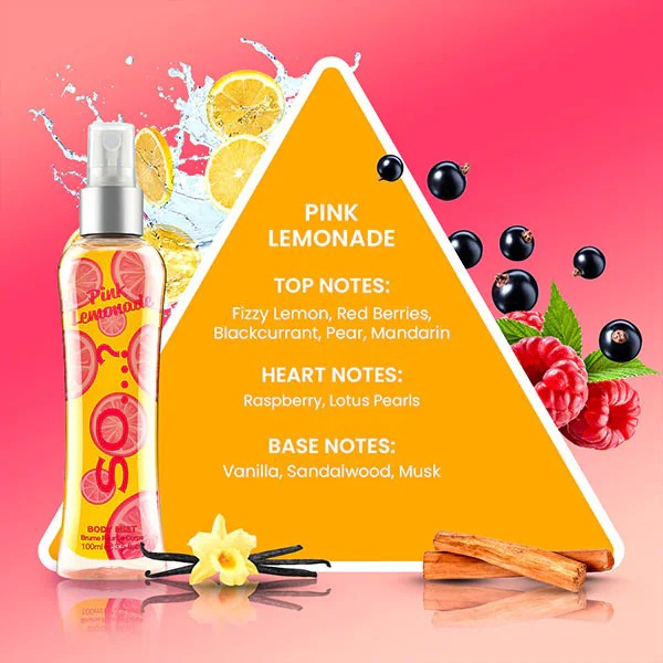 Allora...? Spray corpo al limone rosa 100 ml