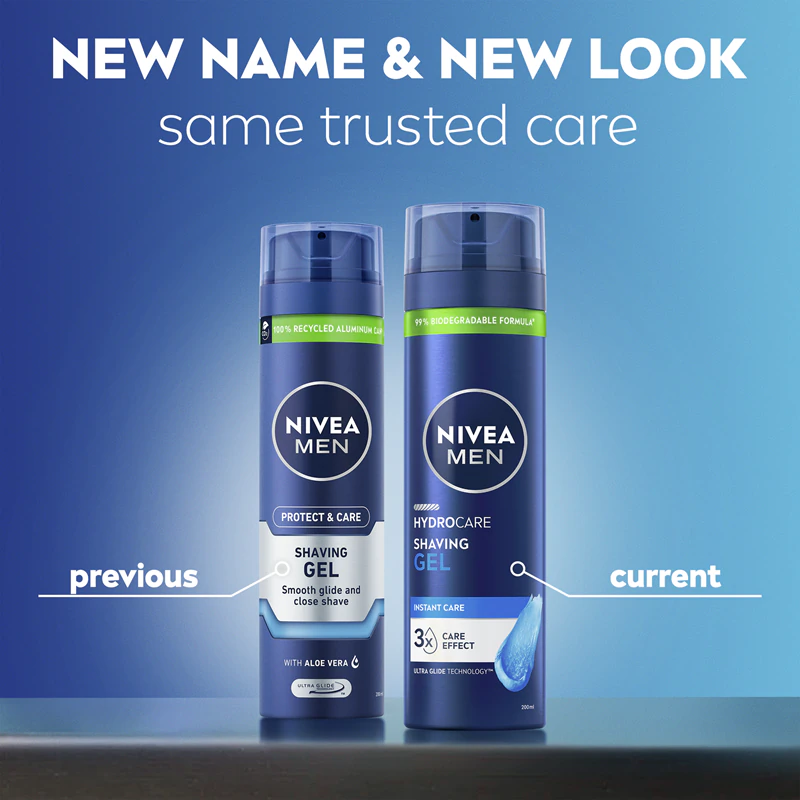 NIVEA MEN Hydrocare gel na holení