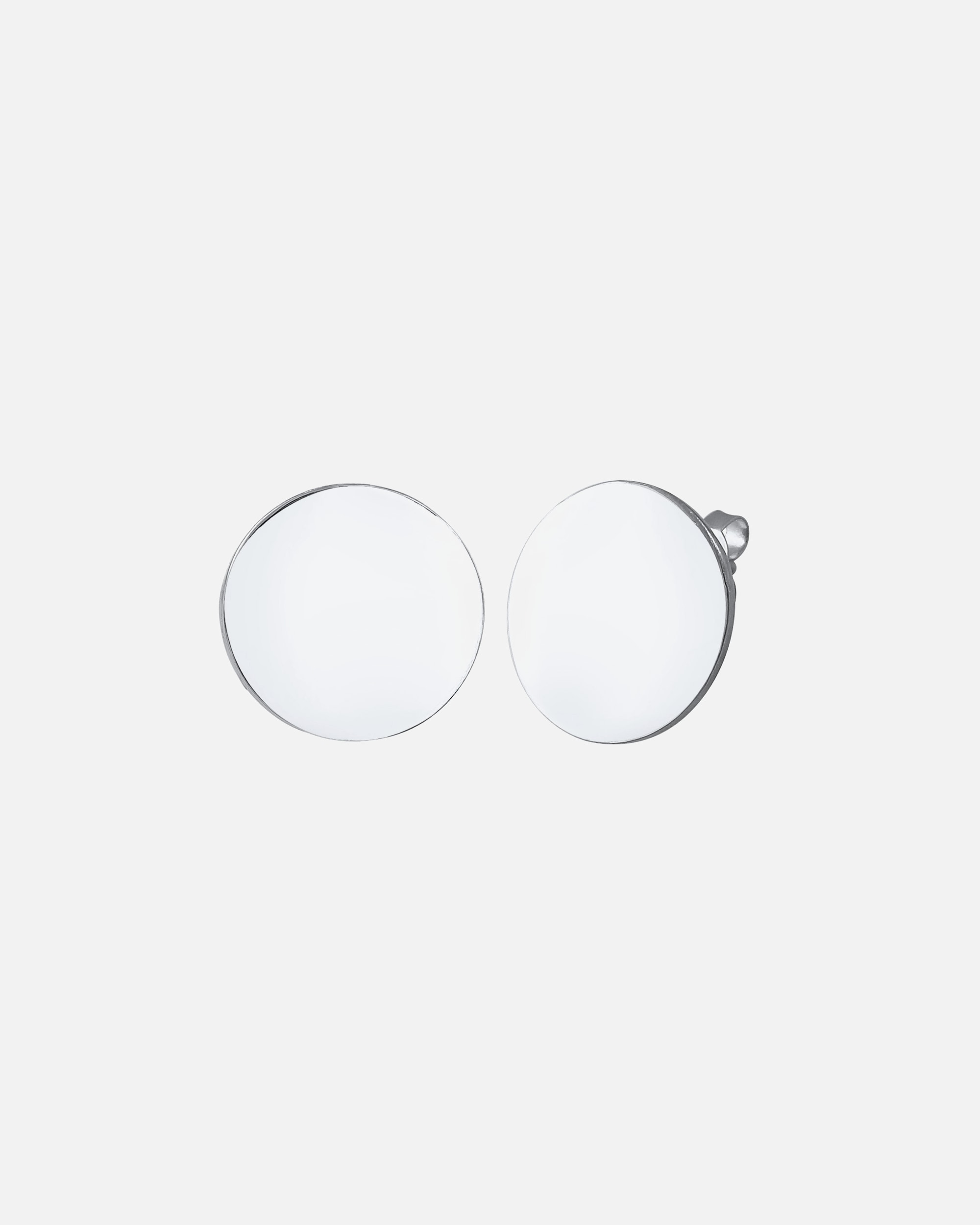 Elli Clou d'oreille femme cercle géo tendance en argent 925 sterling