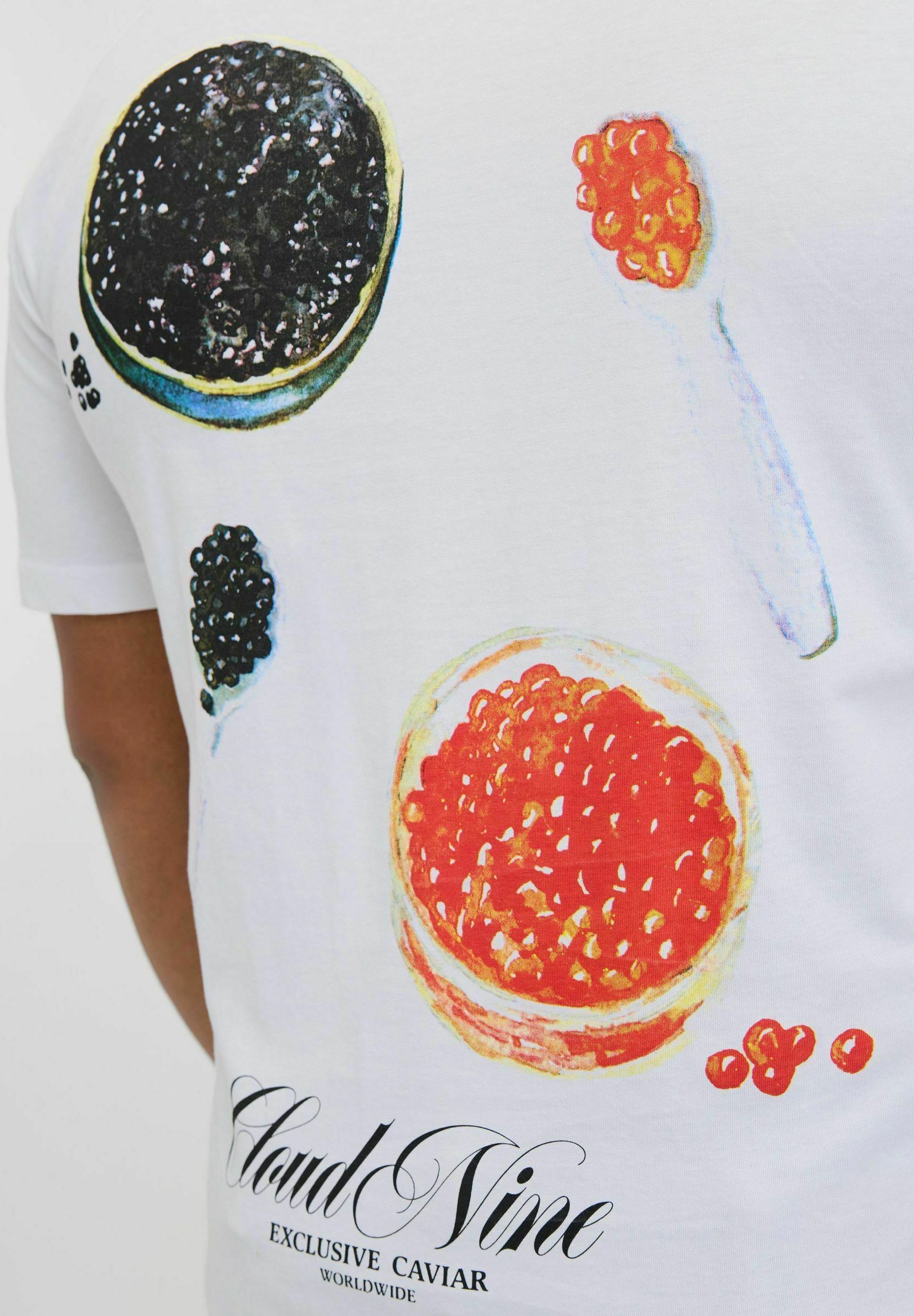 Jack & Jones Print-T-Shirt – strahlend weiß