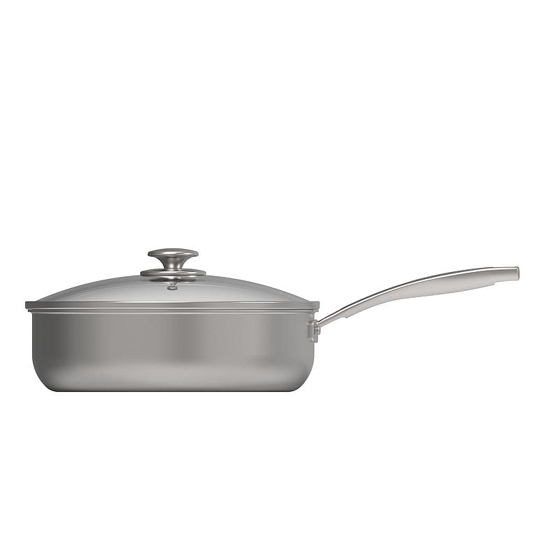 Cuisine Chef stekpanna ø 28 cm med lock Onyx keramik Cuisine