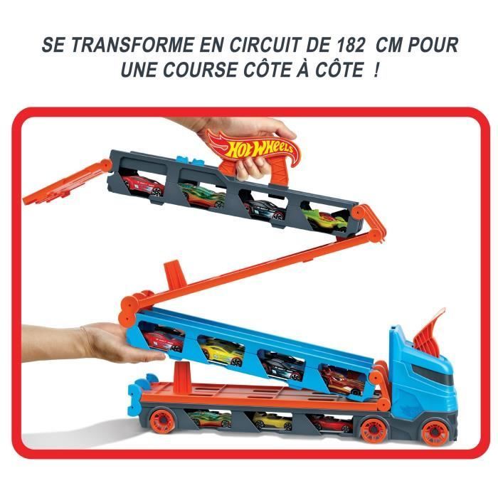 Hot Wheels - Trasportatore super estensibile - Pista / Macchinina - Età 4+ GVG37