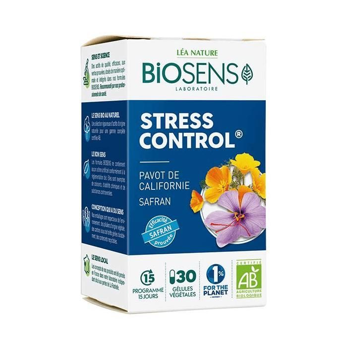 Biosens Stress Control® Orgánico 30 cápsulas vegetales