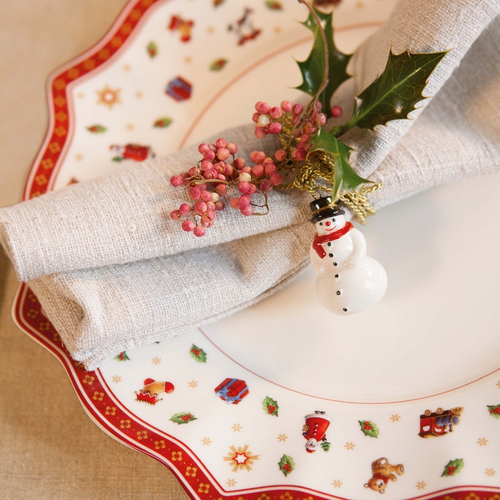 Villeroy & Boch balts pusdienu šķīvis, Toy Joy - 1 gab.