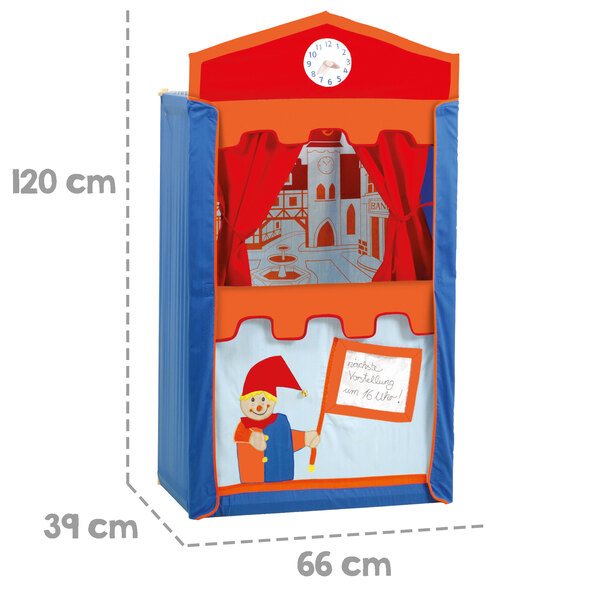 Punch and Judy-show med handdockor