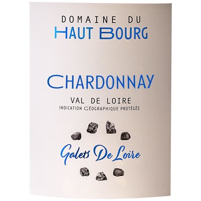 Domaine du Haut Bourg 2023 Val de Loire Chardonnay – Weißwein aus dem Loiretal x6